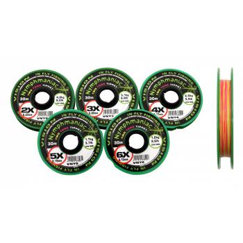 Vision Nymphmaniac Two Tone tippet 30m
