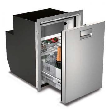 Vitrifrigo DW51RFX vetolaatikkojääkaappi pakastelokerolla, INOX ESITTELYLAITE