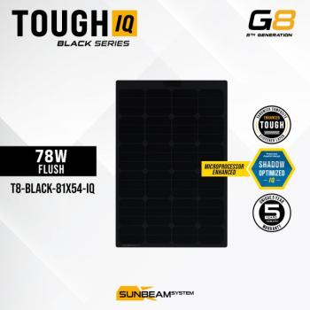 SUNBEAMsystem TOUGH G8 Black IQ 78 W Flush