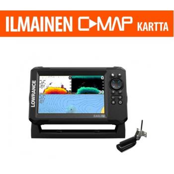 Lowrance EAGLE-7 SplitShot kaikuluotain/karttaplotteri