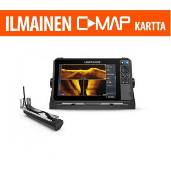 Lowrance HDS-9 PRO kaikuluotain/karttaplotteri ActiveImaging HD 3-in-1 anturilla