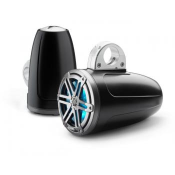 JL Audio 7.7" koteloitu M3-770ETXv3 musta kaiutinpari Sport-ritilällä ja LED-v