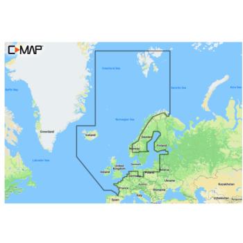 C-MAP 4D Pohjois- & Keski-Eurooppa Continental (M-EN-D050)