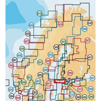 Navionics+ Small 590S2 Saha-Åland Compact Flash kortilla
