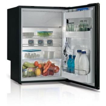 Vitrifrigo Airlock C115iA jääkaappi, musta pakastelokerolla ja kylmävaraajall