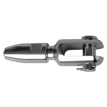 HAARUKKAPÄÄTE RST 4 MM VAIJERILLE