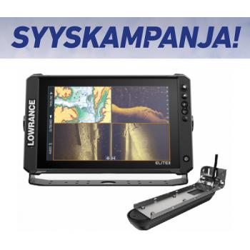 Lowrance ELITE FS 12 kaikuluotain/karttaplotteri Active Imaging 3-in-1 anturilla