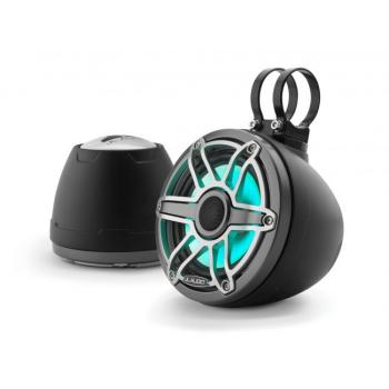 JL Audio 6.5" koteloitu M6-650VeX™ musta kaiutinpari LED-valaistuksella