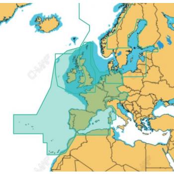 C-MAP DISCOVER Central and West Europe Continental (M-EW-Y060-MS)