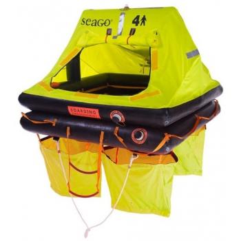 Seago SeaCruiser 8 hengen ISO 9650-2 pelastuslautta kotelomalli