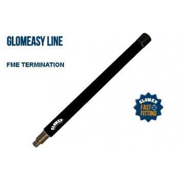 Glomex Glomeasy RA304 VHF-antenni FME-liittimellä, musta