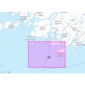 Rannikkokartta 22, Högsåra - Hanko, 2026
