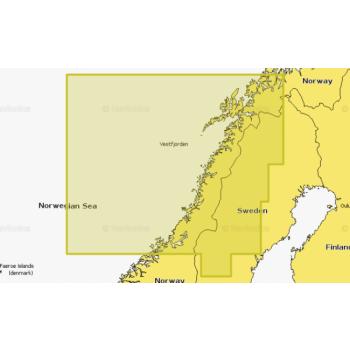 Navionics Platinum+ NPEU053R Norway, Trondheim to Tromso Micro-SD/SD-kortilla