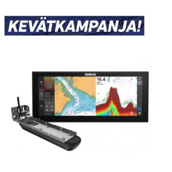 Simrad NSX3015 UltraWide kaikuplotteri Active Imaging 3-in-1 peräpeilianturilla