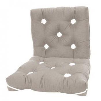 Kapokkityyny kaksiosainen beige