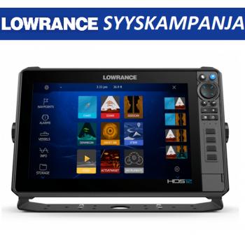 Lowrance HDS-12 PRO kaikuluotain/karttaplotteri