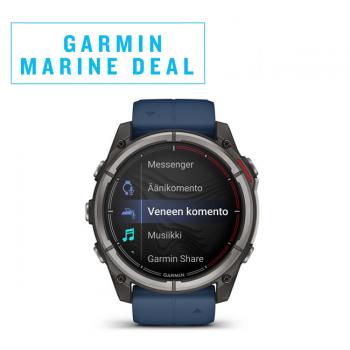 Garmin quatix 8 veneilykello 51 mm, AMOLED
