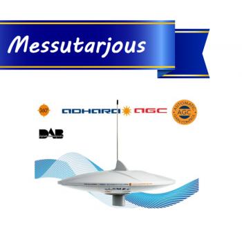 Glomex V9150AGC DAB20 Adhara TV/FM/DAB-antenni usealle vastaanottimelle