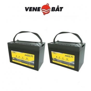 SUNBEAMsystem Smart LITHIUM Plug & Play MULTI akkupari 2 x 108 Ah, 12 V