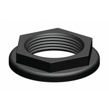TRUDESIGN Läpiviennin lisämutteri 3/4" Musta