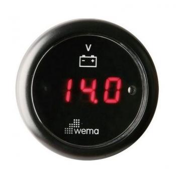 Wema digitaalinen volttimittari 8-32 V musta