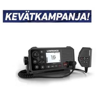 Lowrance LINK-9 VHF-radiopuhelin ja AIS-vastaanotin sisäisellä GPS:llä