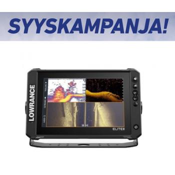 Lowrance ELITE FS 10 kaikuluotain/karttaplotteri
