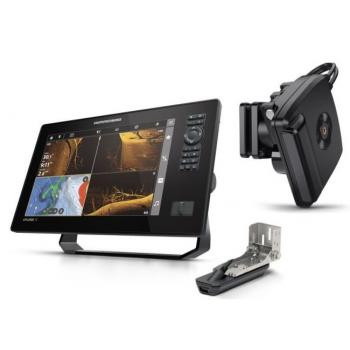 Humminbird XPLORE 12 CMSI+ kaikuplotteri peräpeilianturilla ja Mega Live 2 antu