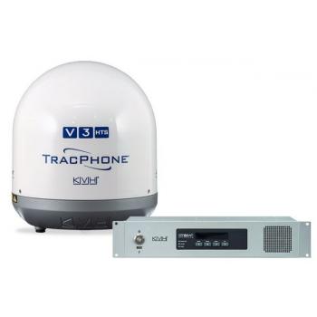 KVH TracPhone V3-HTS mini-VSAT SatCom-järjestelmä