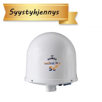 Glomex WeBBoat Plus 5G Dual SIM ja WiFi internet-järjestelmä