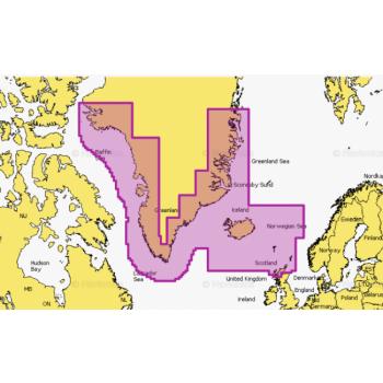 Navionics+ EU620R Greenland & Iceland Micro-SD/SD-kortilla