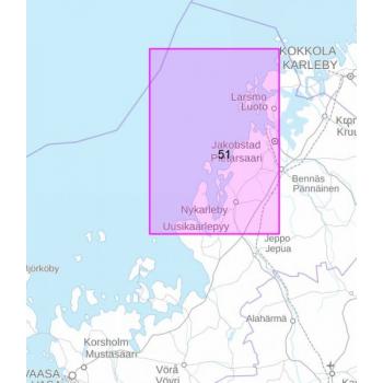 Rannikkokartta 51, Pietarsaaren edusta, 2022