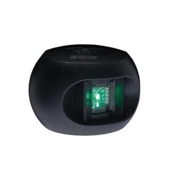 Aqua Signal Serie 34 LED sivuvalo vihreä, musta runko