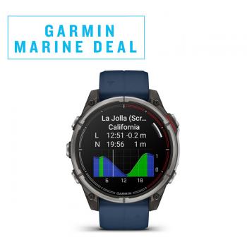 Garmin quatix 8 veneilykello 47 mm, AMOLED