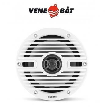 Clarion 6.5" CMS-651-CWB kaiutinpari mustilla ja valkoisilla ritilöillä