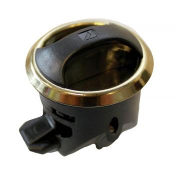 Novibra lukko musta/messinki, tyyppi 2