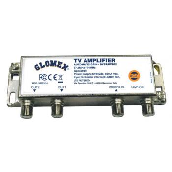 Glomex 50023/14 antennivahvistin automaattisäädöllä