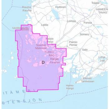 Merikarttasarja D Turunmaan saaristo 2026