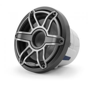 JL Audio 8" M6-8IB Subwoofer titaaninvärisellä Sport-ritilällä ja aseharmaal