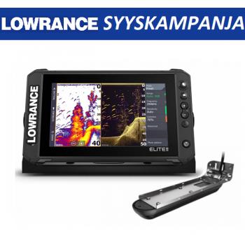 Lowrance ELITE FS 9 kaikuluotain karttaplotteri Active Imaging 3-in-1 anturilla