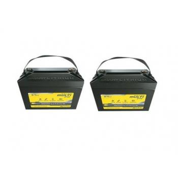 SUNBEAMsystem Smart LITHIUM Plug & Play MULTI akkupari 2 x 54 Ah, 24 V