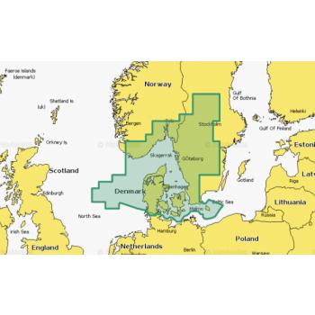 Navionics Platinum+ NPEU042R Oslo to Trelleborg Micro-SD/SD-kortilla