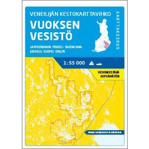 Veneilijän Kestokartta Vuoksen Vesistö 1:55 000