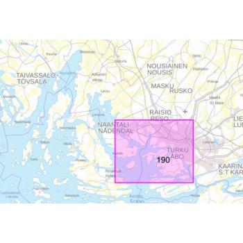 Satamakartta 190, Turku 1:20 000, 2025