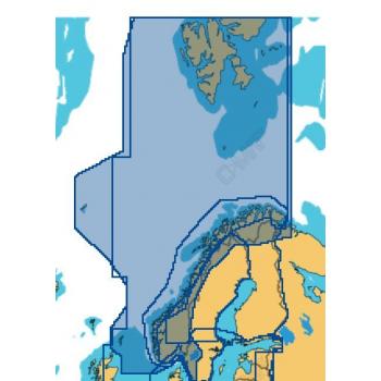 C-MAP Discover X Norwegian sea (M-EN-T-300-D-MS)