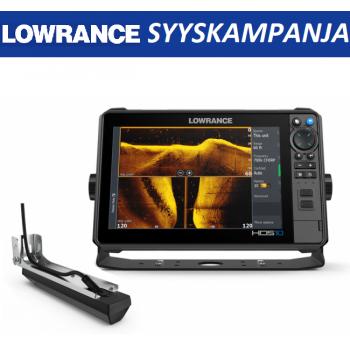 Lowrance HDS-10 PRO kaikuluotain/karttaplotteri ActiveImaging HD 3-in-1 anturill