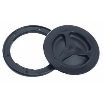 Tarkastusluukku musta, 204 mm