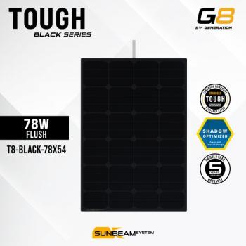 SUNBEAMsystem TOUGH G8 Black 78 W Flush