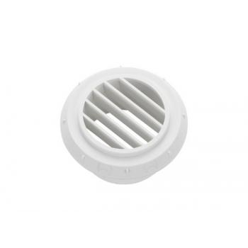 Webasto valkoinen suulake, suora 60 mm kierteillä