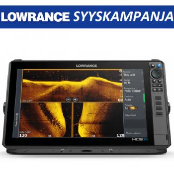 Lowrance HDS-16 PRO kaikuluotain/karttaplotteri